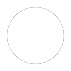 10952 - Label Size 200mm dia - 310 labels per roll 