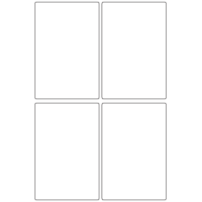 10964 - Label Size 73mm x 110mm - 1220 labels per roll 