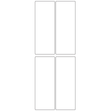 10970 - Label Size 52mm x 140mm - 960 labels per roll 