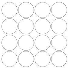 10972 - Label Size 50mm dia - 5340 labels per roll 
