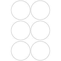 10973 - Label Size 92mm dia - 1420 labels per roll 10973 - Label Size 92mm dia - 1420 labels per roll