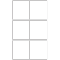 10987 - Label Size 94mm x 105mm - 1270 labels per roll