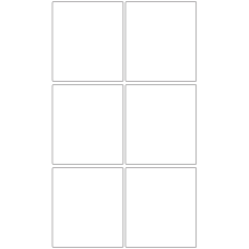 10987 - Label Size 94mm x 105mm - 1270 labels per roll 