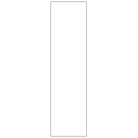 10998 - Label Size 75mm x 279mm - 240 labels per roll