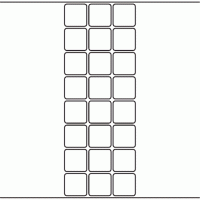 1100 - Label Size 32mm x 32mm - 6,000 labels per roll