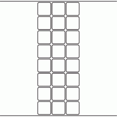 1100 - Label Size 32mm x 32mm - 6,000 labels per roll 