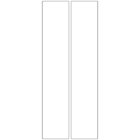 11002 - Label Size 49mm x 250mm - 550 labels per roll