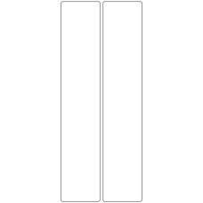 11002 - Label Size 49mm x 250mm - 550 labels per roll 