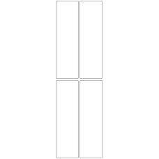 11008 - Label Size 50mm x 174mm - 790 labels per roll 