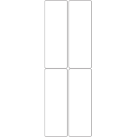 11010 - Label Size 50mm x 150mm - 920 labels per roll