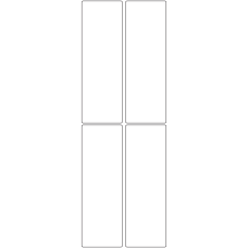 11010 - Label Size 50mm x 150mm - 920 labels per roll 
