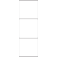 11022 - Label Size 100mm x 98mm - 690 labels per roll