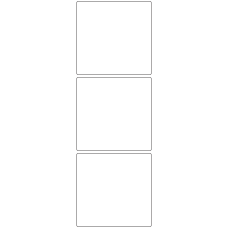 11022 - Label Size 100mm x 98mm - 690 labels per roll 