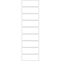 11026 - Label Size 100mm x 36mm - 1770 labels per roll