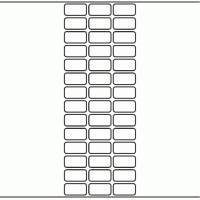 1103 - Label Size 29mm x 15mm - 11,550 labels per roll