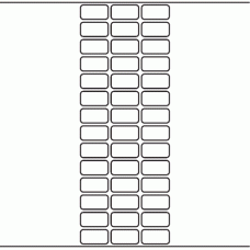 1103 - Label Size 29mm x 15mm - 11,550 labels per roll 