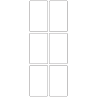 11036 - Label Size 48mm x 80mm - 1650 labels per roll