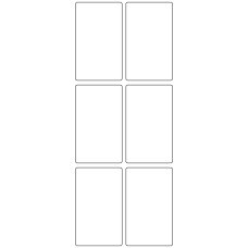 11036 - Label Size 48mm x 80mm - 1650 labels per roll 