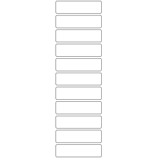 11044 - Label Size 74mm x 20mm - 3030 labels per roll 