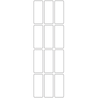 11052 - Label Size 26mm x 65mm - 3010 labels per roll
