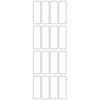 11056 - Label Size 20mm x 64mm - 4010 labels per roll