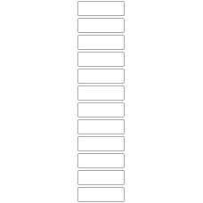 11057 - Label Size 64mm x 20mm - 3010 labels per roll 