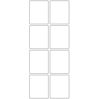 11059 - Label Size 49mm x 60mm - 2200 labels per roll