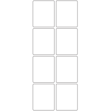 11059 - Label Size 49mm x 60mm - 2200 labels per roll 