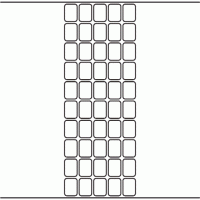 1106 - Label Size 18mm x 25mm - 12,500 labels per roll