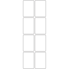 11060 - Label Size 40mm x 60mm - 2200 labels per roll 