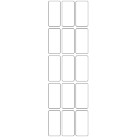 11073 - Label Size 26mm x 54mm - 3560 labels per roll