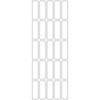 11075 - Label Size 17mm x 51mm - 6260 labels per roll 11075 - Label Size 17mm x 51mm - 6260 labels per roll