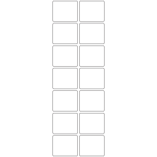 11082 - Label Size 48mm x 40mm - 3220 labels per roll 