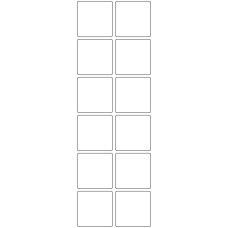 11084 - Label Size 46mm x 46mm - 2840 labels per roll 