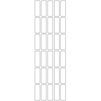 11085 - Label Size 15mm x 46mm - 7110 labels per roll