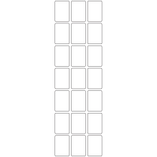 11092 - Label Size 28mm x 40mm - 4820 labels per roll 