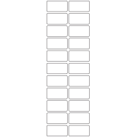 11094 - Label Size 38mm x 20mm - 6060 labels per roll