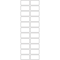 11094 - Label Size 38mm x 20mm - 6060 labels per roll 
