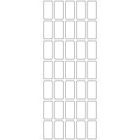11097 - Label Size 18mm x 36mm - 8770 labels per roll