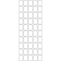 11106 - Label Size 18mm x 25mm - 12530 labels per roll
