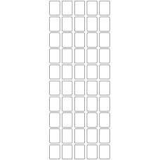 11106 - Label Size 18mm x 25mm - 12530 labels per roll 
