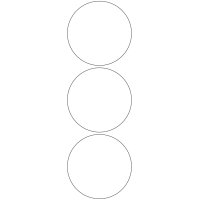 11115 - Label Size 95mm dia - 710 labels per roll