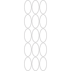 11132 - Label Size 30mm x 58mm - 3440 labels per roll 