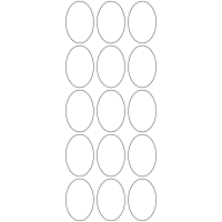 11134 - Label Size 32mm x 48mm - 4130 labels per roll