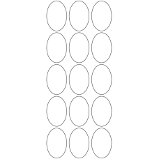 11134 - Label Size 32mm x 48mm - 4130 labels per roll 