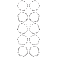 11141 - Label Size 48mm x 48mm - 2760 labels per roll