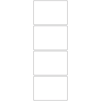 11142 - Label Size 102mm x 73mm - 920 labels per roll