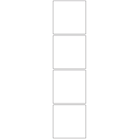 11146 - Label Size 74mm x 74mm - 910 labels per roll 11146 - Label Size 74mm x 74mm - 910 labels per roll