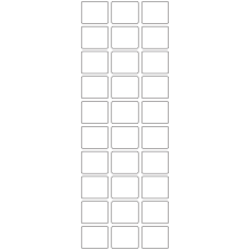 11150 - Label Size 32mm x 26mm - 7110 labels per roll 