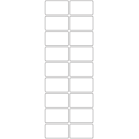 11151 - Label Size 50mm x 30mm - 4270 labels per roll